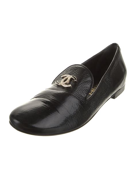 loafer chanel shoes women|chanel interlocking flats.